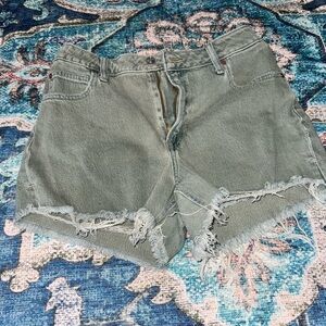 Distressed Denim Women Shorts
